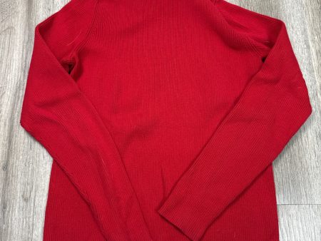 Top Long Sleeve By Ralph Lauren In Red, Size: M For Sale