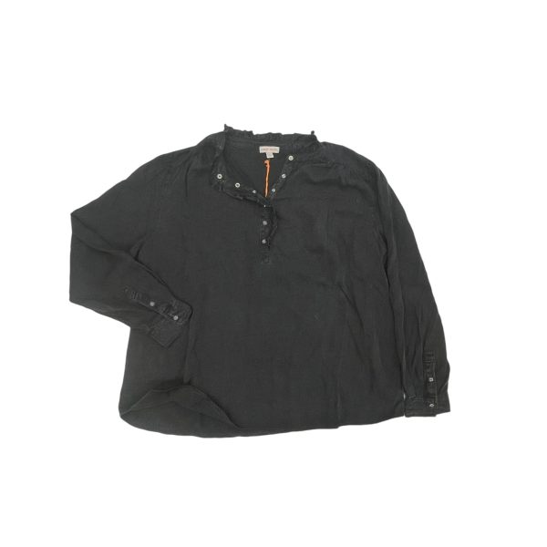 Top Ls By Knox Rose In Black, Size:2X Online now