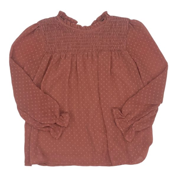 Blouse Ls By Clothes Mentor In Pink, Size:S Online