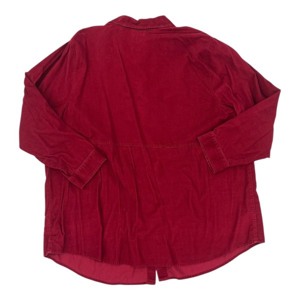 Top Ls By J. Jill In Red, Size:4X Discount