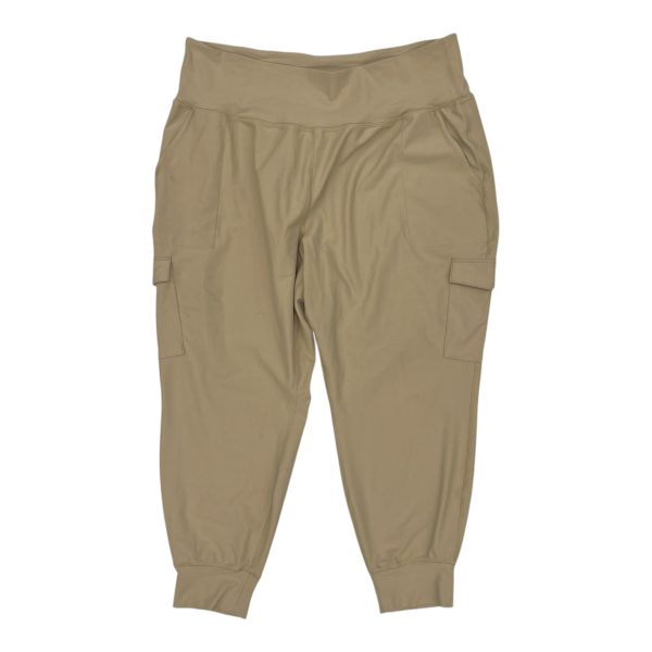 Athletic Pants By Old Navy In Tan, Size:2X Cheap