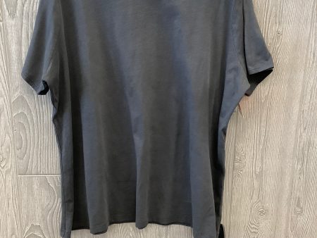 Athletic Top Short Sleeve By Athletica In Grey, Size: 2x Online