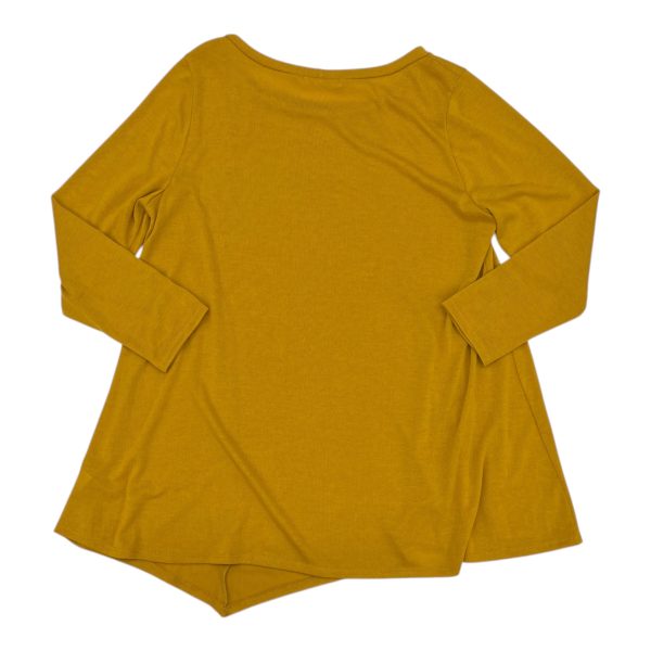 Top Ls By Emerald In Yellow, Size:1X Sale