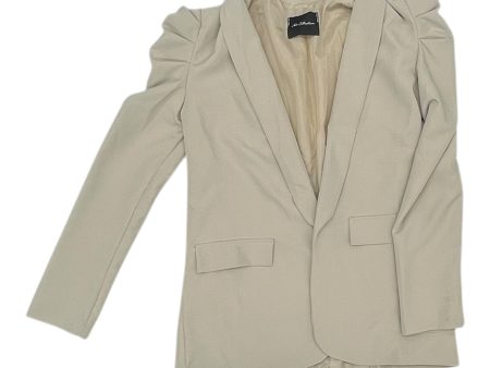 Blazer By Clothes Mentor In Tan, Size:L For Cheap