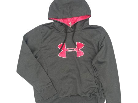 Athletic Top Ls Hoodie By Under Armour In Grey, Size:Xl Online