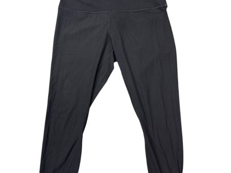 Athletic Capris By Lululemon In Black, Size: L Online Sale