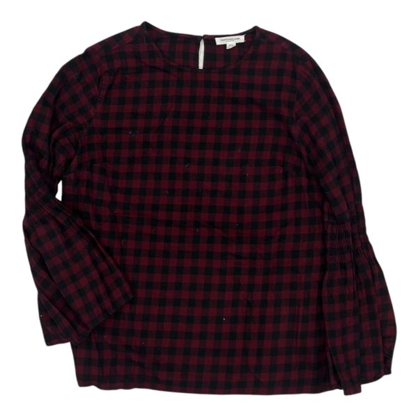 Top Ls By Beachlunchlounge In Black & Red, Size:M Online Sale