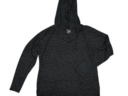 Athletic Top Ls Hoodie By Old Navy In Grey, Size:L Sale