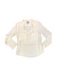 Blouse Long Sleeve By Maeve In Peach, Size: S Online