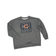 Athletic Sweatshirt Crewneck By Clothes Mentor In Grey, Size:L Supply