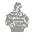 Athletic Sweatshirt Hoodie By Champion In Grey, Size:S Supply