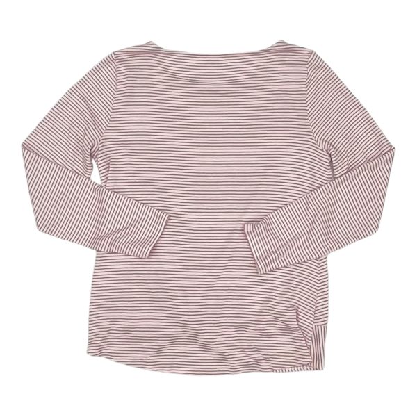 Top Ls By Loft In Pink, Size:L Cheap