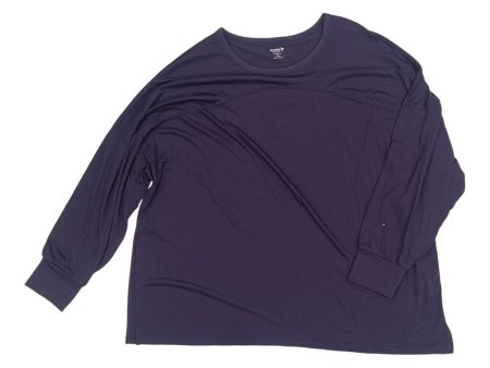 Athletic Top Ls Crewneck By Old Navy In Purple, Size:Xl Supply