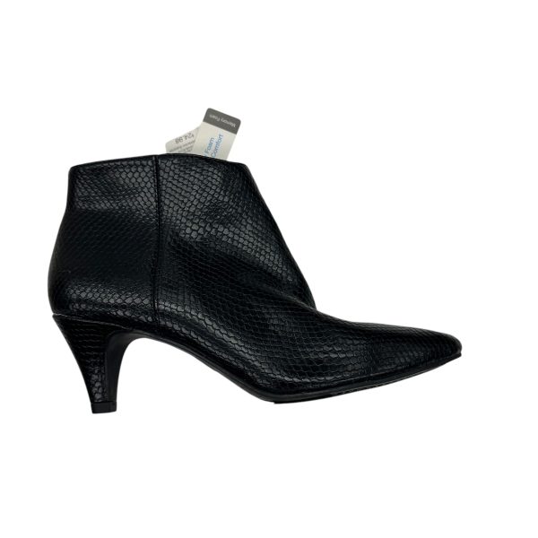 Boots Ankle Heels By Time And Tru In Black, Size:6 Online Hot Sale