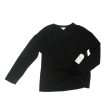 Top Ls By Time And Tru In Black, Size:L Cheap