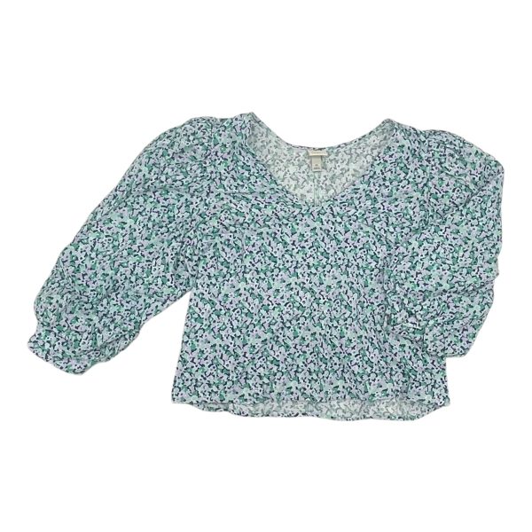 Top Ls By A New Day In Floral Print, Size:Xl Fashion