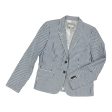 Blazer By J. Crew In Blue & White, Size:M on Sale