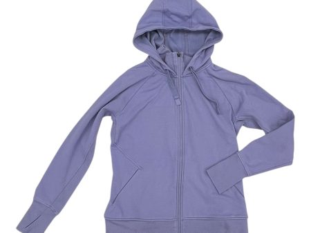 Athletic Jacket By Athleta In Purple, Size:L on Sale