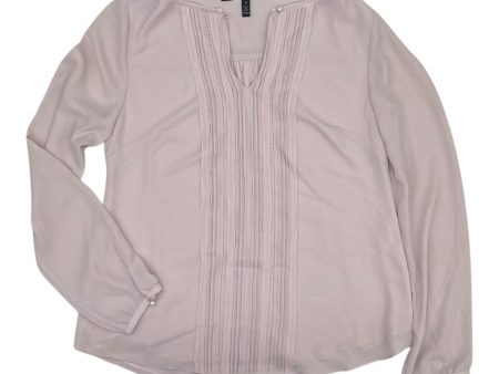 Blouse Ls By White House Black Market In Pink, Size:Xs Online