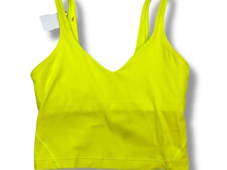 Athletic Bra By Lululemon In Yellow, Size: 4 Online