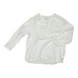 Top 3 4 Sleeve By Old Navy In White, Size:M Discount