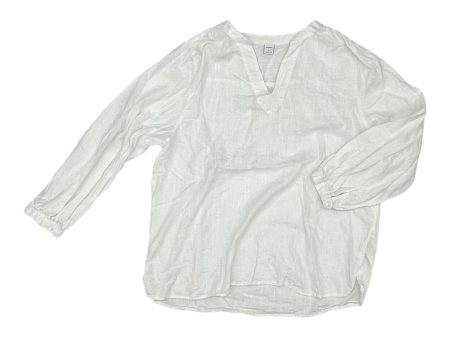 Top 3 4 Sleeve By Old Navy In White, Size:M Discount