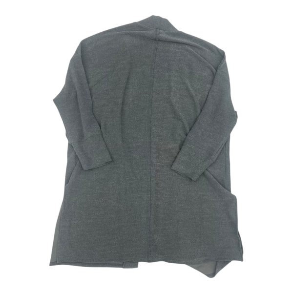 Cardigan By Amaryllis In Grey, Size:1X Supply