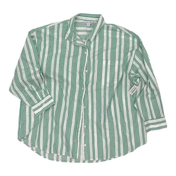 Top Ls By Old Navy In Green & White, Size:Xl For Discount