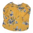 Top 3 4 Sleeve By St Johns Bay In Yellow, Size:Xl Fashion