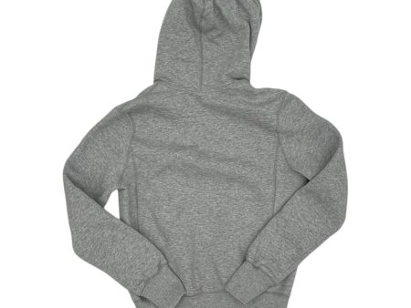 Athletic Sweatshirt Hoodie By Nike Apparel In Grey, Size:S on Sale