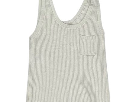 Vest Sweater By Loft In Cream, Size:S For Cheap