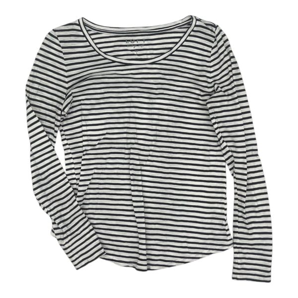 Top Ls By Loft In Black & White, Size:S Cheap