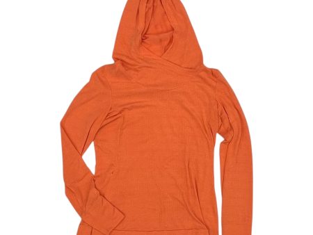 Athletic Top Ls Hoodie By Marmot In Orange, Size:M Cheap