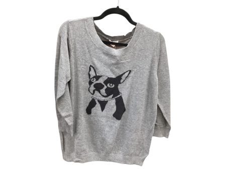 Top Long Sleeve By Jaclyn Smith In Grey, Size: L Online now