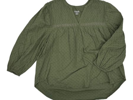 Top Ls By Falls Creek In Green, Size:1X Online