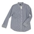 Top Ls By Talbots In Blue & White, Size:M Online