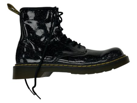 Boots Combat By Dr Martens In Black, Size:7 Hot on Sale