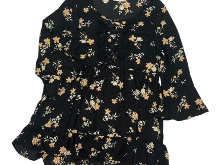 Blouse 3 4 Sleeve By Altard State In Black, Size:S Online