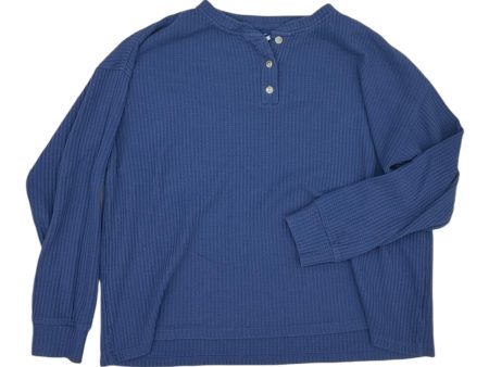 Top Ls By Old Navy In Blue, Size:M Cheap