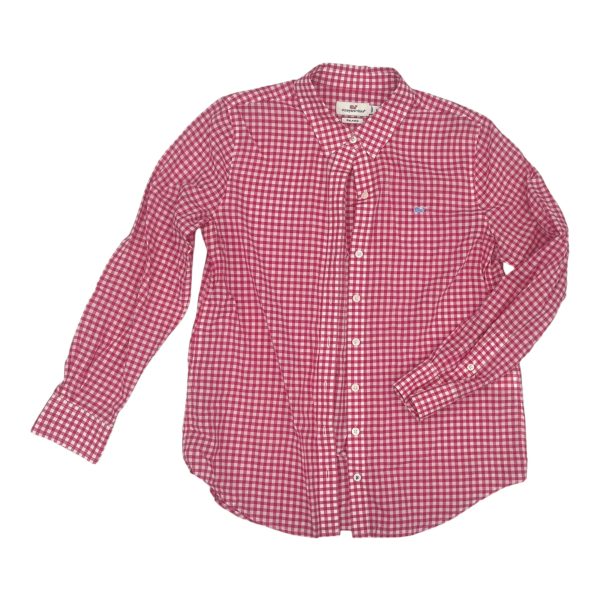 Top Ls By Vineyard Vines In Pink & White, Size:S Discount