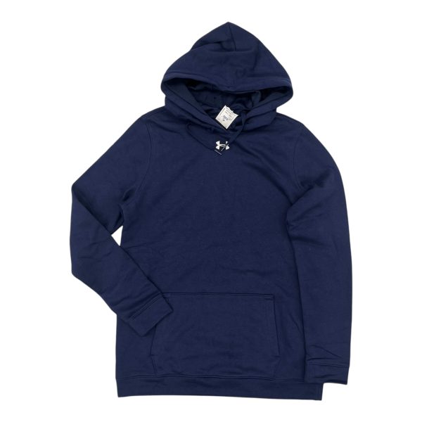 Athletic Sweatshirt Hoodie By Under Armour In Blue, Size:L Online