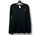 Top Long Sleeve By Nike Apparel In Black, Size: Xl Online now