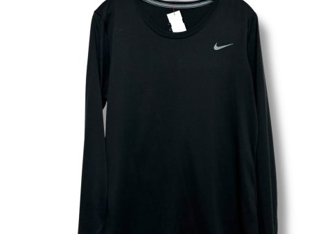 Top Long Sleeve By Nike Apparel In Black, Size: Xl Online now