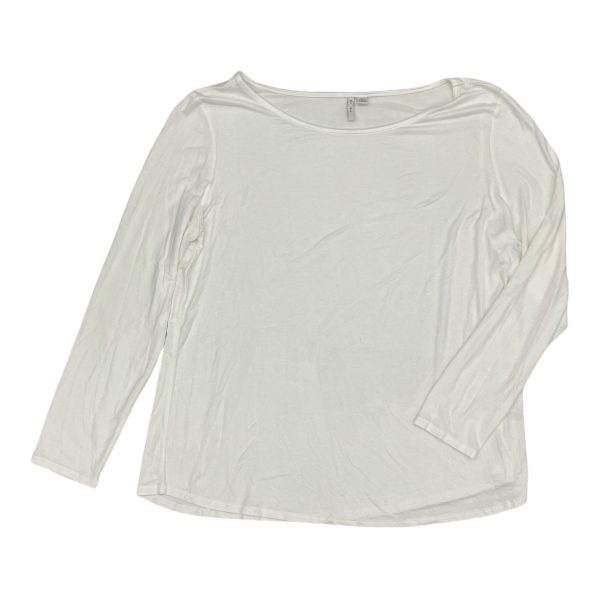 Top Ls By Cato In Cream, Size:Xl Sale