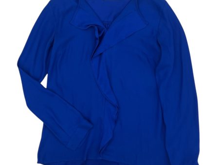 Blouse Ls By Limited In Blue, Size:M Supply