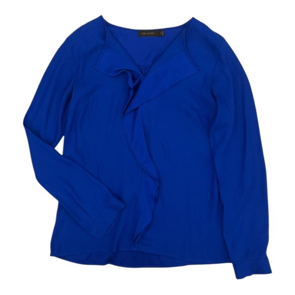 Blouse Ls By Limited In Blue, Size:M Supply