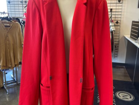 Blazer By Lane Bryant In Red, Size: 24 Sale