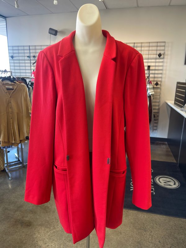 Blazer By Lane Bryant In Red, Size: 24 Sale