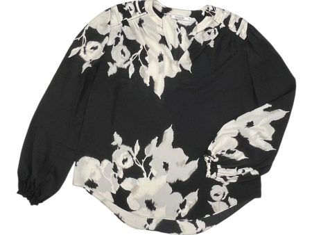 Blouse Ls By Chicos In Black, Size:S Hot on Sale