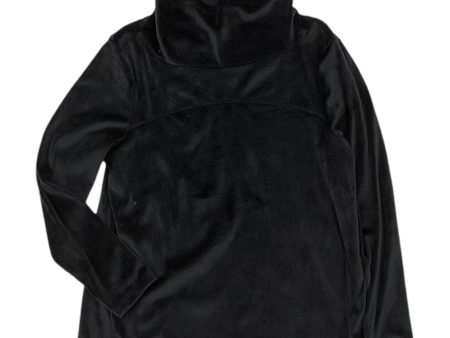 Athletic Top Ls Collar By Clothes Mentor In Black, Size:M For Sale